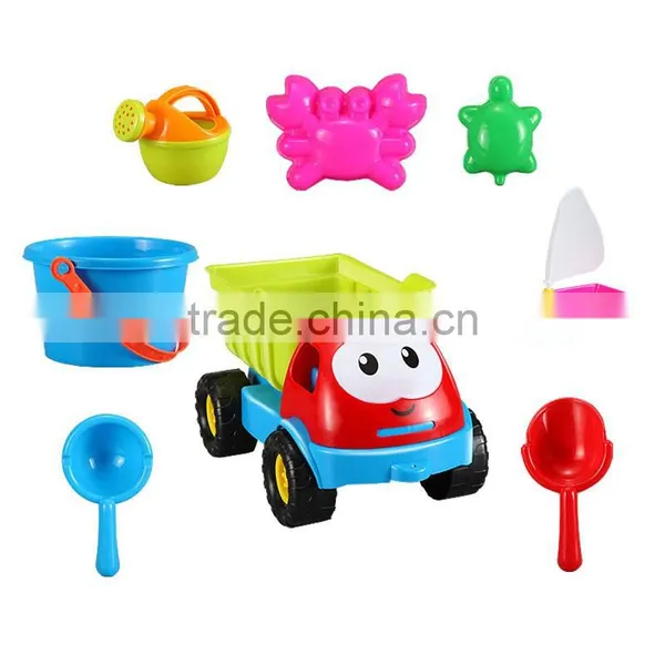 Mini Cheap Hot Wholesale Plastic Pool Toy Set&sand Toy Truck for Children photo-2