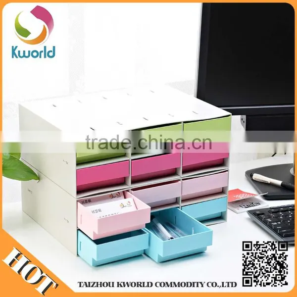 China Supplier Cheap Sale Plastic Drawers Organizer Planner photo-5