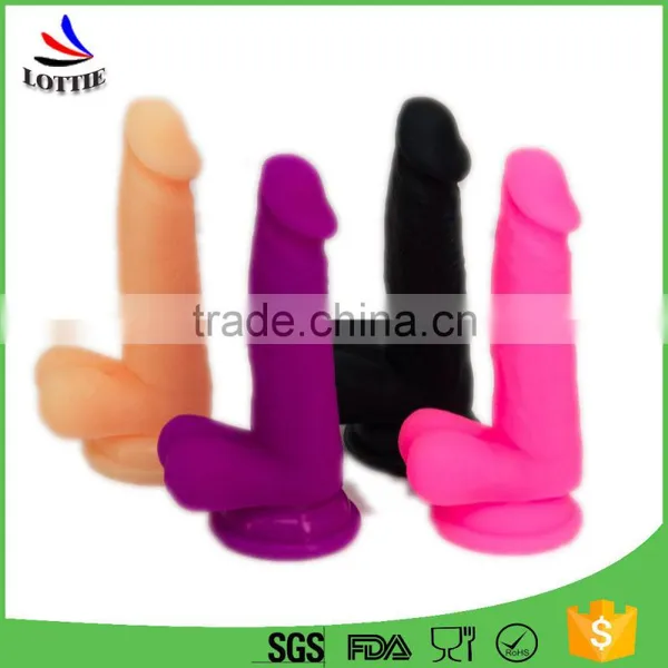 Female Masturbator Realistic Soft Silicon Big Huge Giant Dildo, Penis Lesbian Adult Sex Toys Sex Shop For Women photo-2