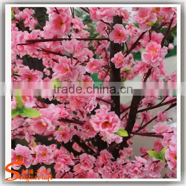 Wholsale China Customized Artifical Cherry Tree Decor Indoor Artificial Cherry Bilossom Tree Fake Cherry Tree for Sale photo-6