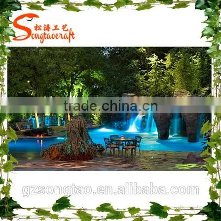 Latest Design Artificial Waterfall Fountain Garden Decorative Landscape Artificial Waterfall Fountain photo-2
