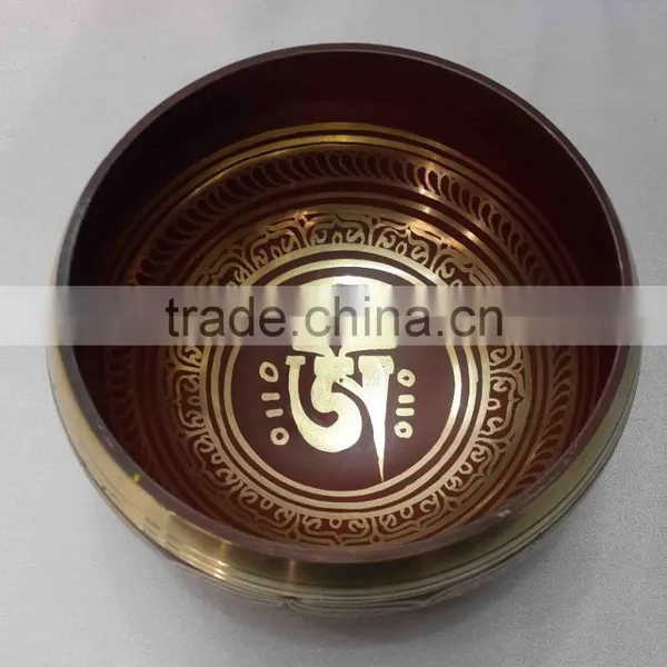Best Selling Symbolic Colored Meditation Singing Bowl photo-2