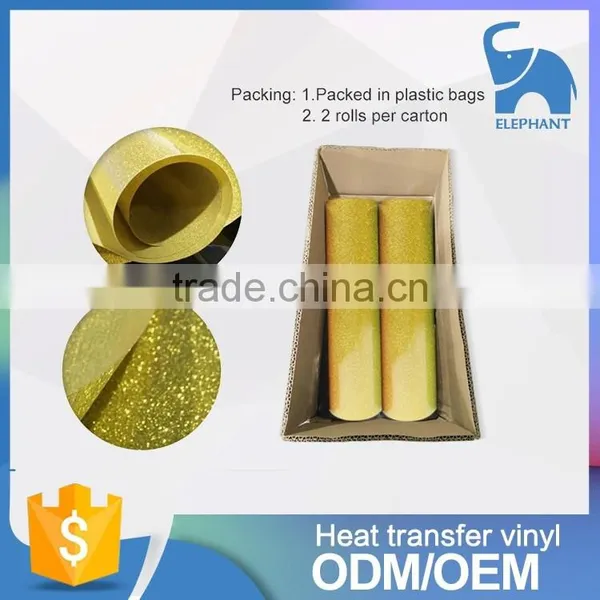 Hot Selling Korea Quality Glitter Heat Transfer Vinyl for Clothing photo-2