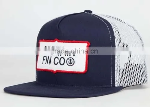 Custom 5 Panel Embroidery Patch Trucker Cap Mesh Cap photo-3