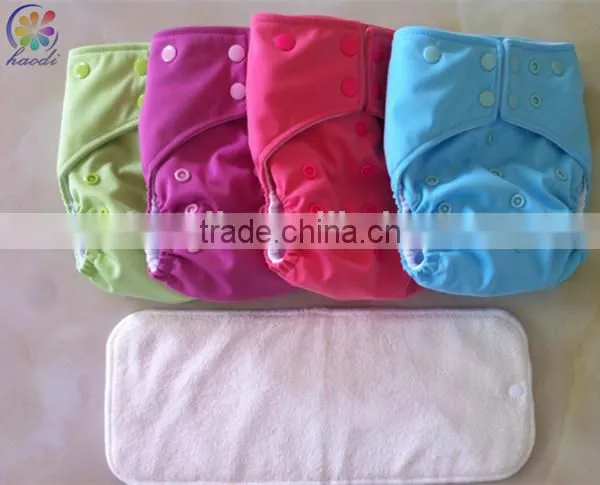 4 Layers Diaper Insert;2 Layers Bamboo,2 Layers Microfiber Reusable Diaper Insert photo-3