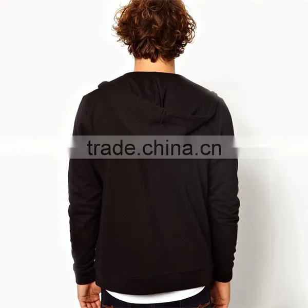 Mens Cheap Bulk Wholesale Navi Blue Hoodie Navy Blue Golds Gym Plain Cheap Hoodies OEM for Men photo-3