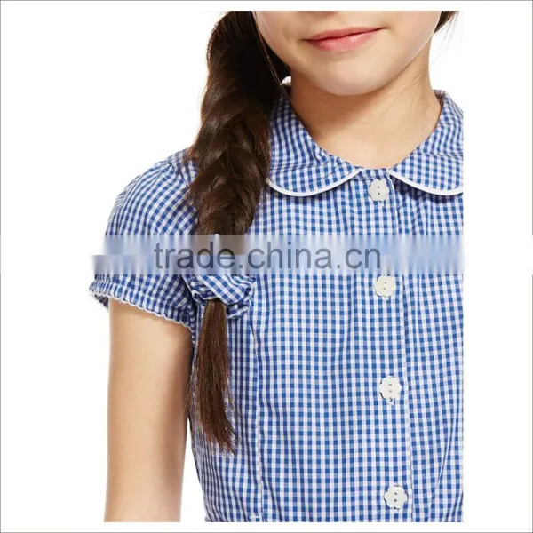 Chinese 2017 Wholesale Custom Design School Uniform Skirt Fabric photo-3