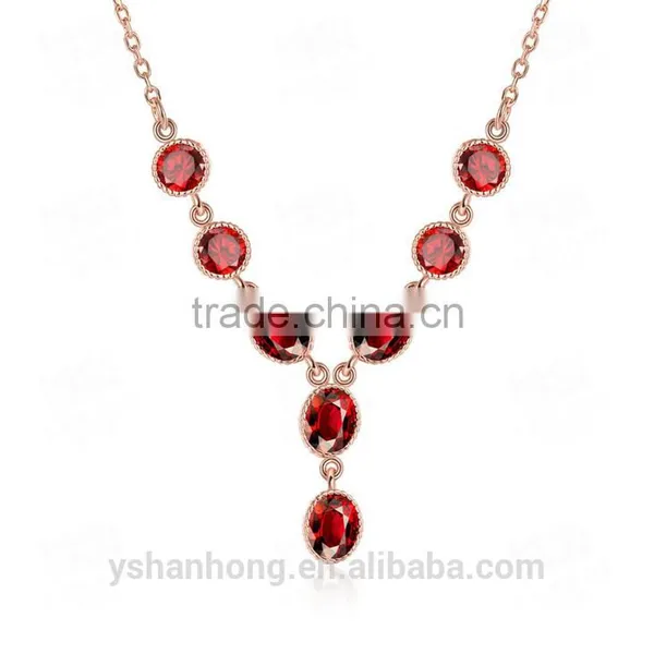 Rose Gold Long Sweater Fashion Chain Neaclaces photo-2