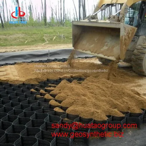 Геоклетка из HDPE