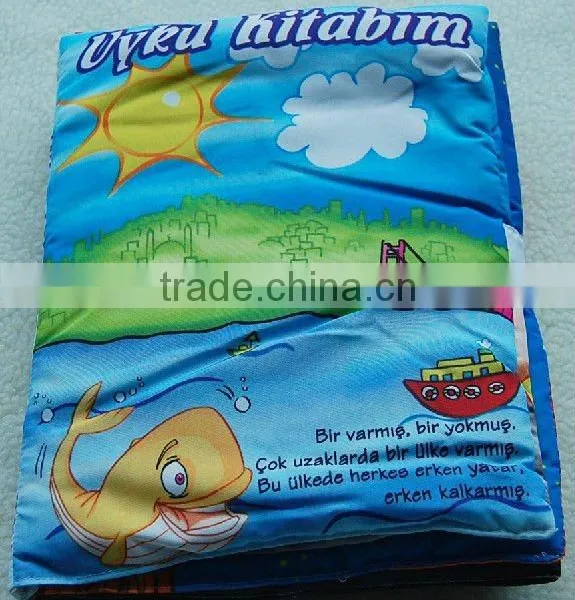 colorful cloth book,educational books