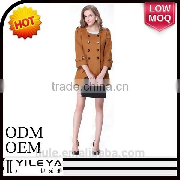 2015 Latest Russian Winter Design Elegant Lady Fashoin Coat photo-2
