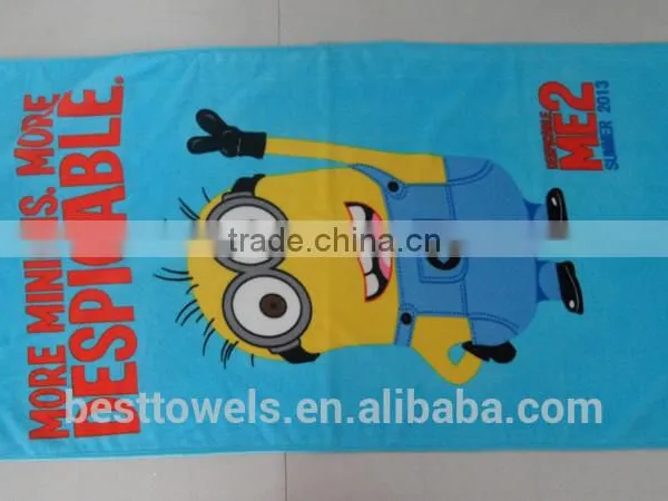 China Supplier the Royal Standard Printed Microfiber Beach Towel