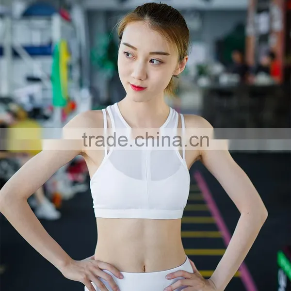 Fitness Jogging Gym Racerback Running Vest Bra photo-4
