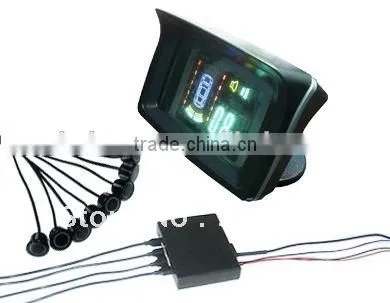 VFD&HUD Display Car Parking Sensor With Buzzer Alarm photo-6