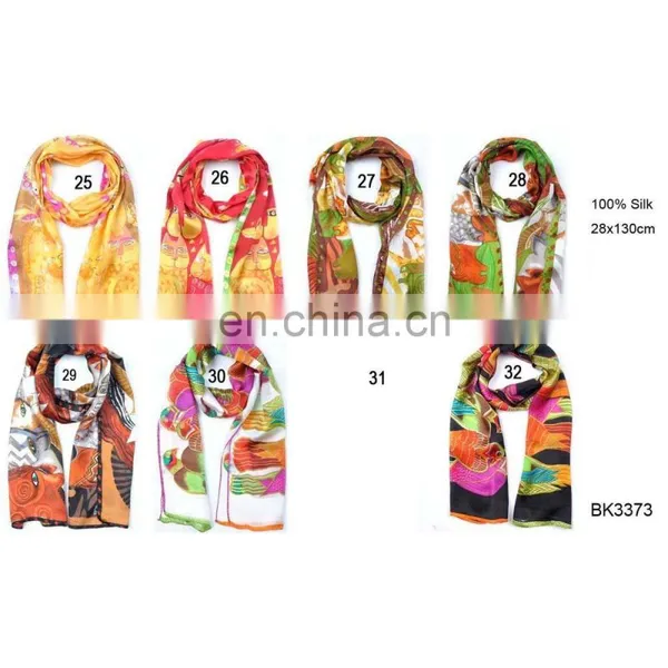 2016 100% Silk Scarf, Printing Silk Scarf, Cheap Silk Scarf photo-4