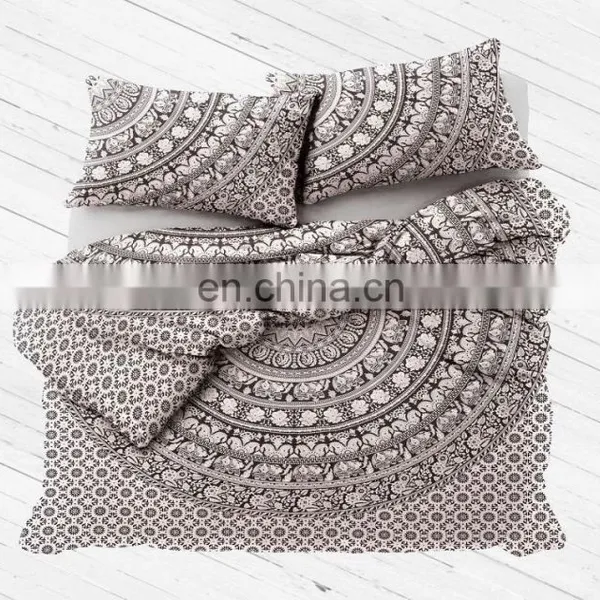 Wholesale Duvet Covers Indian Cotton Duvet Cover Luxury Bedding Collection Queen Duvet Cover photo-3