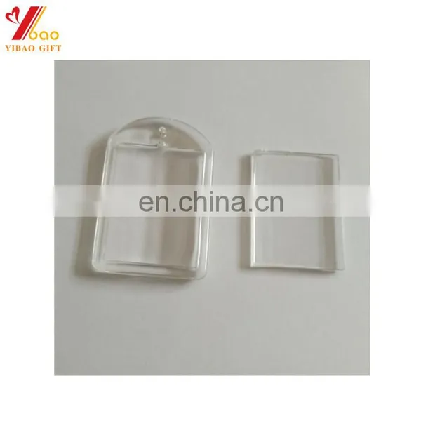 2017 Wholesale Cheapest Cheap Custom Shape Blank Acrylic Keychain photo-2