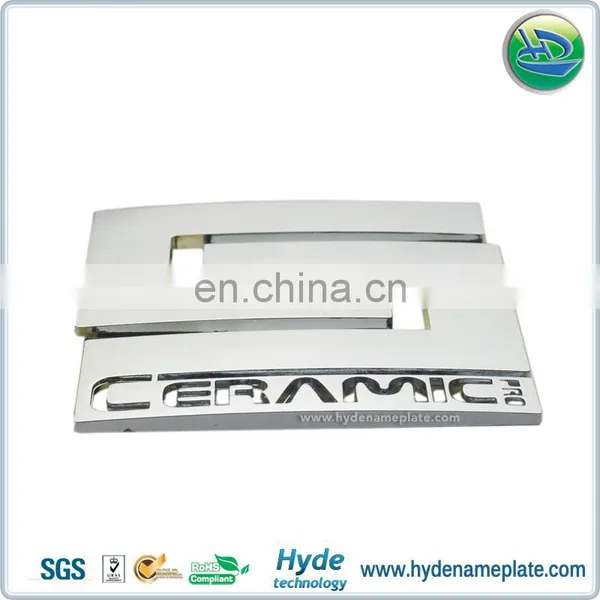 High Quality Custom Electroplating Car Emblem Badge Logo photo-2