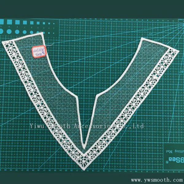 Cotton Crochet Necklace Embroidery Lace Collar Fabric Textile Garment Accessories photo-5
