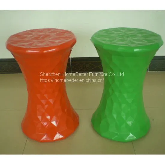 Fiberglass Single Seat Stool Indoor Chair photo-2