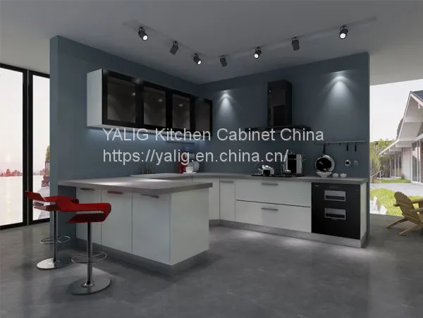 YALIG Polymer PETG Kitchen Cabinet photo-2