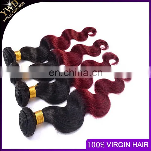 Ombre Hair Extensions Cheap 8A Brazilian Virgin Hair Body Wave1B/BUG Brazilian Human Hair Weave Bundles 10-26inch Paypal Accept photo-3