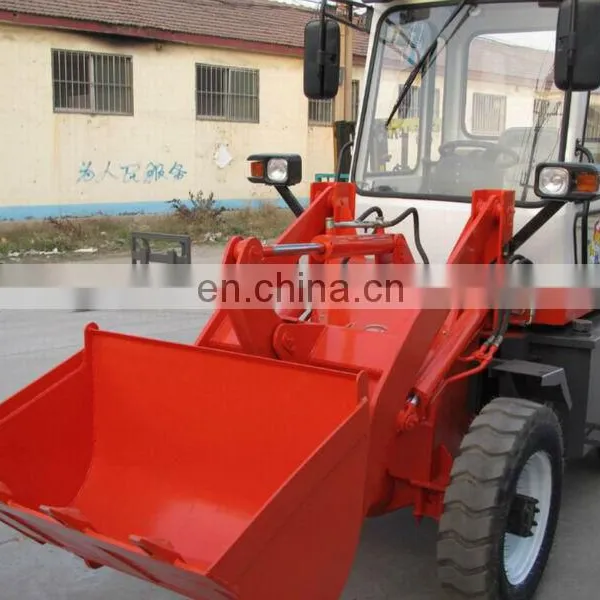 0.6ton 4x4WD Front Mini Agriculture Steering Mini Wheel Loader With CE Approved, Quickhitch photo-4