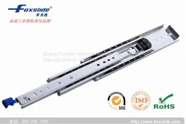300mm Locking Replacement Dresser Drawer Slides Runner for Furniture Hardware photo-2