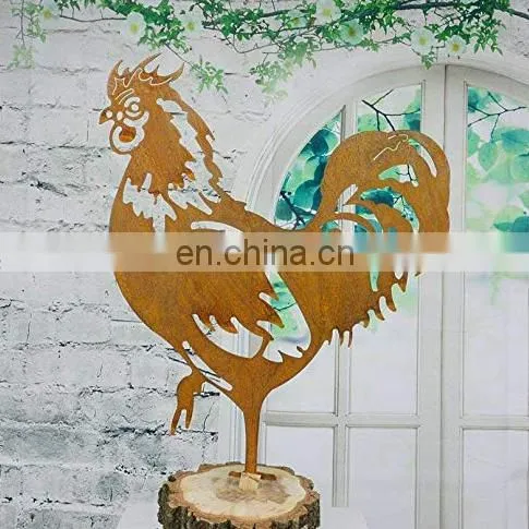 Classic Corten Steel Animal Sculpture photo-5
