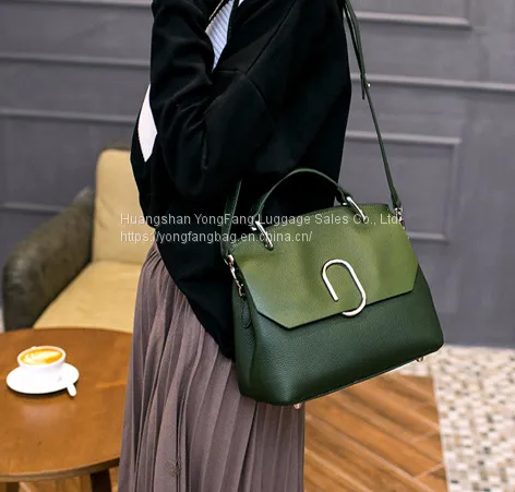 New Leather Women's Bag One-Shoulder Slash Bag photo-4