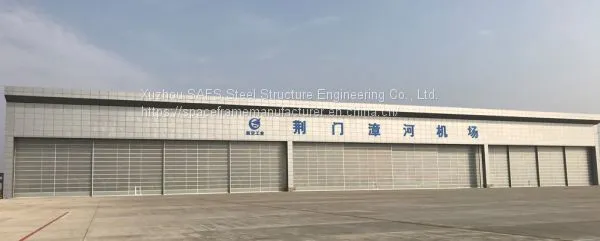 Zhanghe General Airport Reconstruction and Expansion Supporting Project (Phase I) Navigation Workshop Steel Space Frame and Cladding System Project photo-5