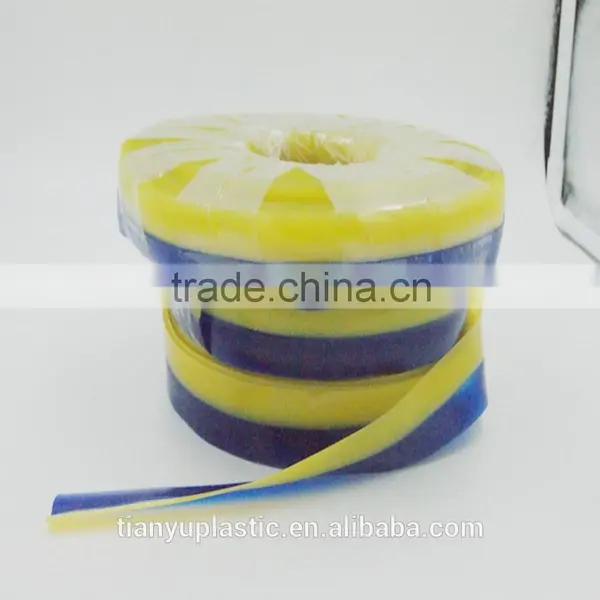 Double Color Transparent PVC Plastic Flat Strip for Light and Other Decoration photo-4