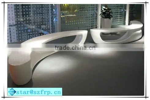 Fiberglass Outdoor Park Corrosion-resistant Chairs photo-4