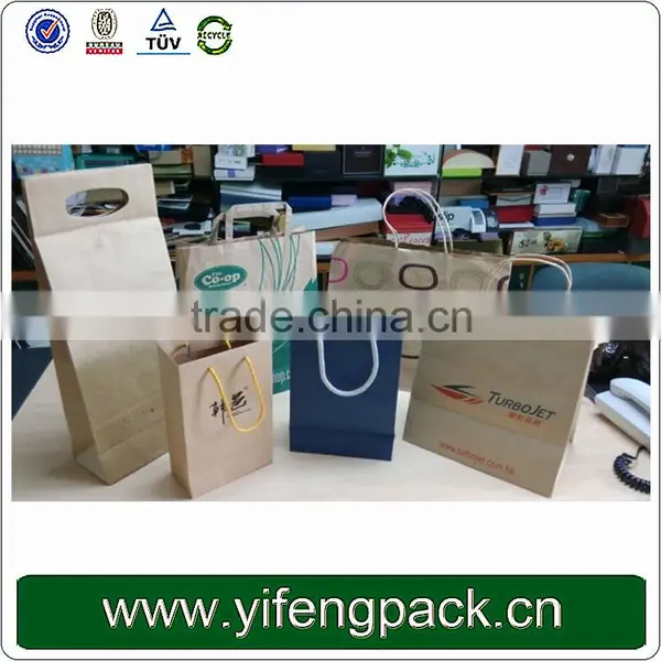 Factory Supplier Wholesale Craft Gift Paper Bag With Logo photo-2