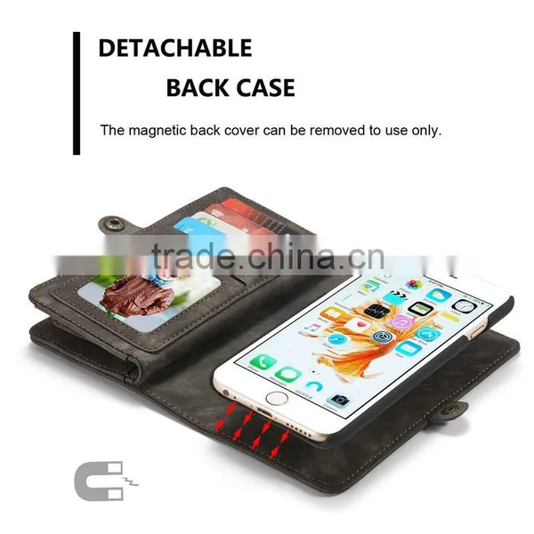 For Iphone 6 Flip Leather Case Luxury Wallet Cover Cell Phone Leather Case photo-3