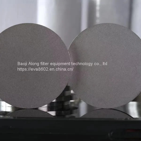 30um Sintered Porous Titanium Plate For PEM Electrolyzer Of Hydrogen Production photo-3