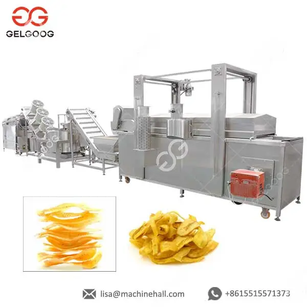 Green Banana Processing Plant Low Energy Consumption Banana Chips Machine Cost photo-3