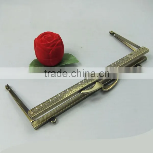 2014 Most Popular and Fashionable Clutch Bag Antique Brass Frame photo-3