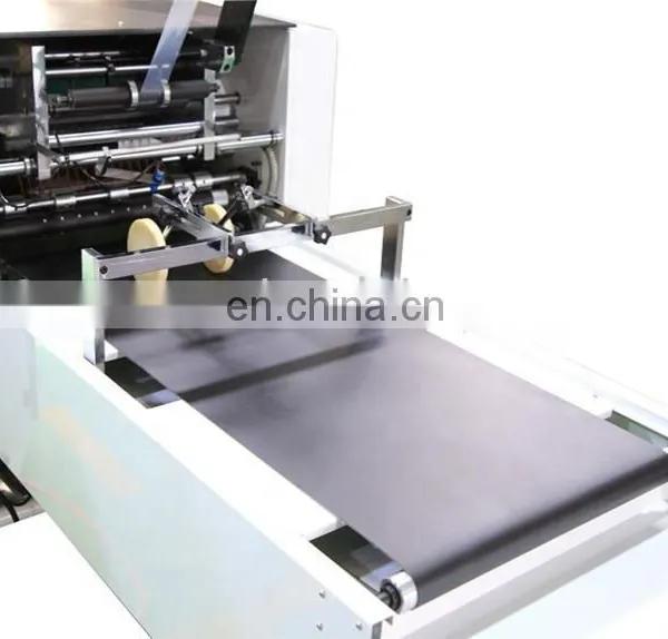 UTM650B Automatic Corrugated Carton Medicine Paper Box Window Patching Machine for T-shirt Garment Rotary Film Cut photo-3