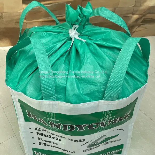 2ton 2.5ton 3ton PP Woven Giant Junk Garbage Bags Dumpster Skip Bag Large Size Super Sack Garbage Waste photo-2
