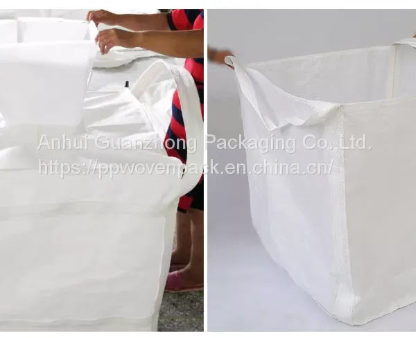 100% Virgin PP FIBC Bulk Container Bag 1000kgs pp Woven Jumbo Bag ,big Bag