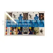 Белая цифровая пластиковая пластина для удостоверений личности