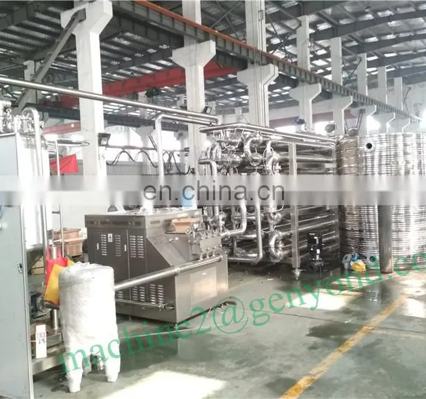 Factory Genyond Automatic Yogurt Yoghurt Fermentation Tank Making Machine Dairy Pasteurized Milk Process Plant Production Line photo-3