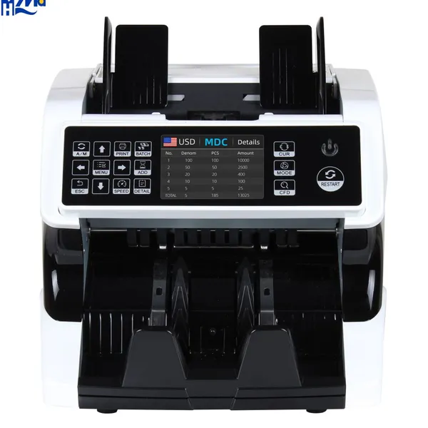 White Counting Machine Piece Fake Money Bill Counter photo-4
