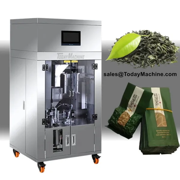 Automatic Vacuum Premade Pouch Fill Seal Packing Machine for Tea Leaf Coffee Beans Grain Rice photo-5