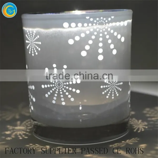 Sparkle Grey Mercury Glass Candle Holders Black And Gold Tea Light Holder photo-3