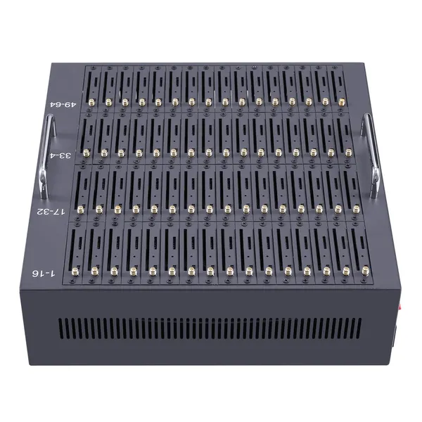 Low Price for 2025 Rare Product Good Selling 4G Lte Bulk SMS 64 Ports With 64 Sims Gsm Modem USB Interface Support AT Command Sim Bank Router With Sim photo-3