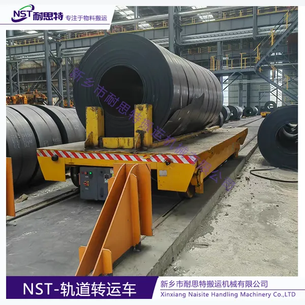 40 Ton Steel Coils Motorized Rail Coil Transfer Car for Heavy Duty Plant Warehouse Material Transportation photo-2