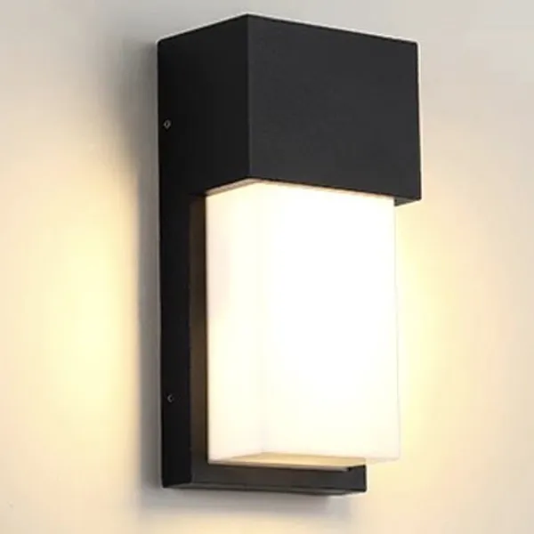 Outdoor LED wall lamp simple creative outdoor waterproof door door number terrace balcony aisle exterior wall lamp garden lamp