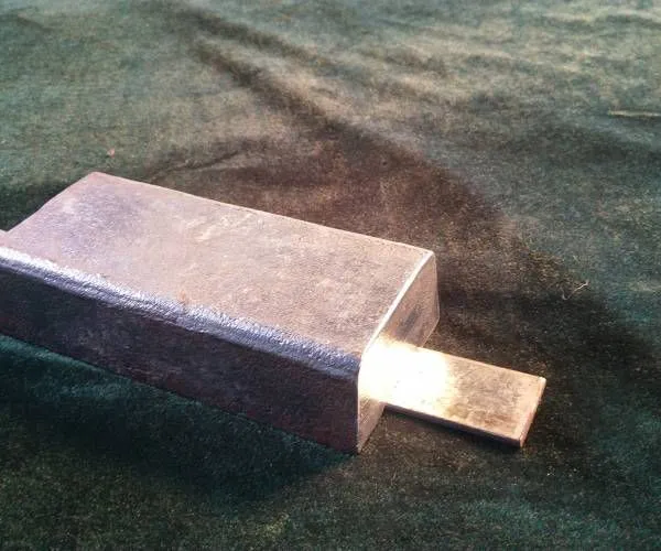Welded Aluminum Alloy Anode, 16kg Aluminum Anode for the Inner Wall of Storage Tanks